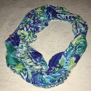 Lilly Pulitzer infinity scarf